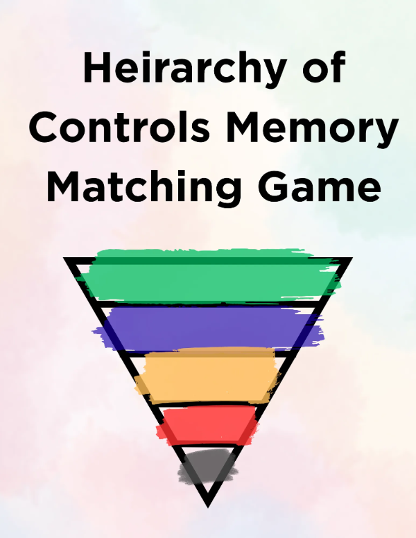 CSHEMA LabSafetyWeek Hierarchy of Controls Memory Game